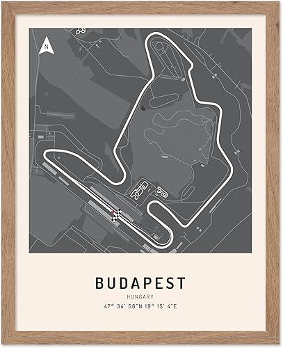 Miniatura 30 de Monem Art - Póster de Barcelona - Impresión de pista de carreras - Arte de España - Arte de pista de carreras de Barcelona - Arte de carreras de