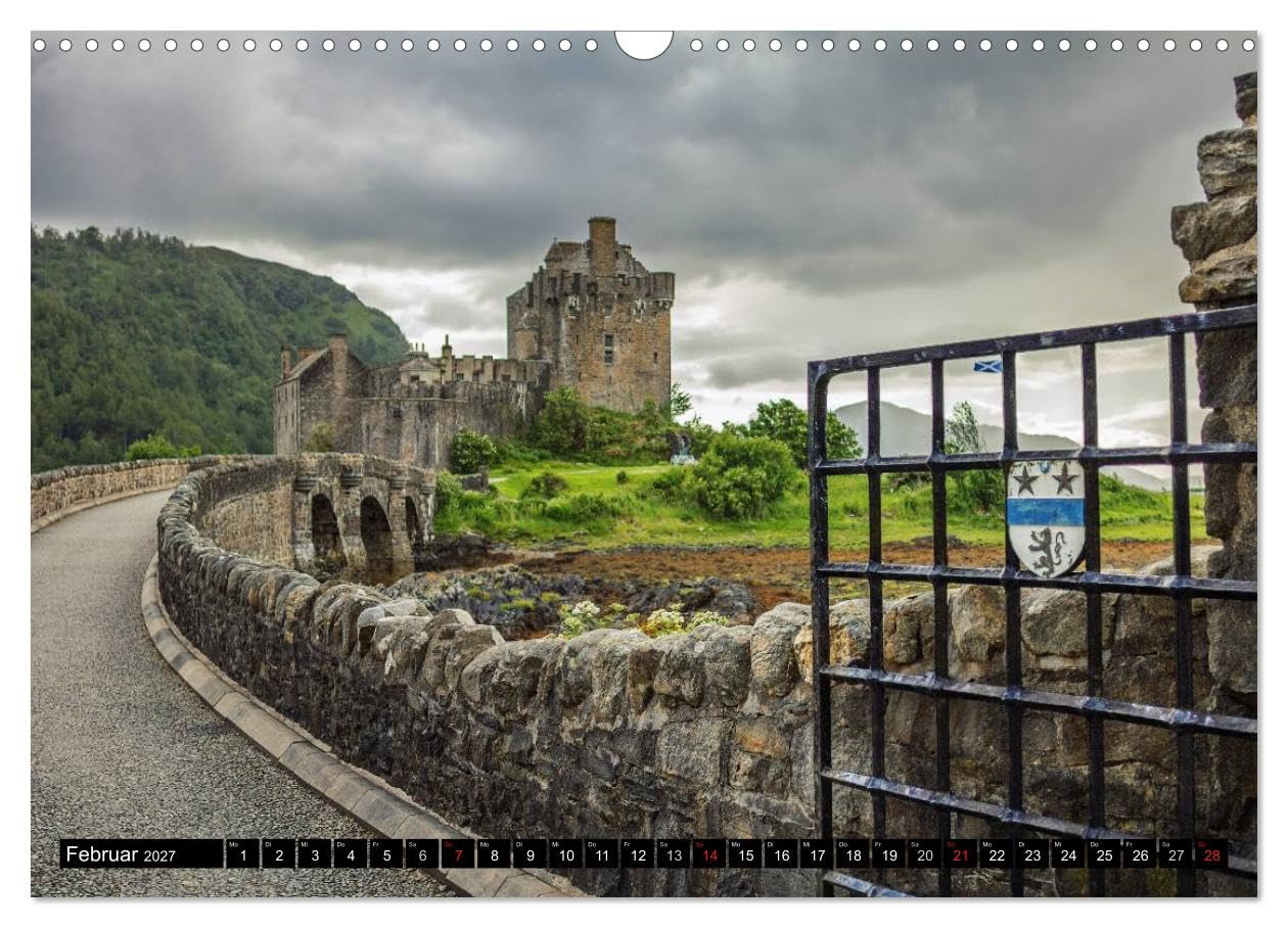 CALVENDO - Schottland, Atemberaubender Norden (Wandkalender 2027 DIN A3 quer), Monatskalender: Überwältigende Landschaftsaufnahmen aus Schottlands hohem Norden