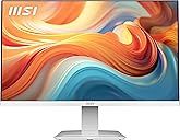 msi PRO MP273W E14A 27-inch IPS 1920 x 1080 (FHD) Gaming Office Monitor, 144Hz, Free-Synch, HDMI, DisplayPort, VGA Port, VESA Mountable, Tilt, Speaker, 4-Side Slim Bezel 1ms, White