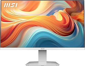 PRO MP273W E14A 27-inch IPS 1920 x 1080 (FHD) Gaming Office Monitor, 120Hz, Free-Synch, HDMI, DisplayPort, VGA Port, VESA Mountable, Tilt, Speaker, 4-Side Slim Bezel 1ms, White