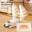 TOURTIER Multifunctional Foldable Shoe Dryer, Instant Heating Shoes Warmer Intelligent Disinfection Deodorizing Shoe Dryer Suitable for All Kinds of Shoes gallery image