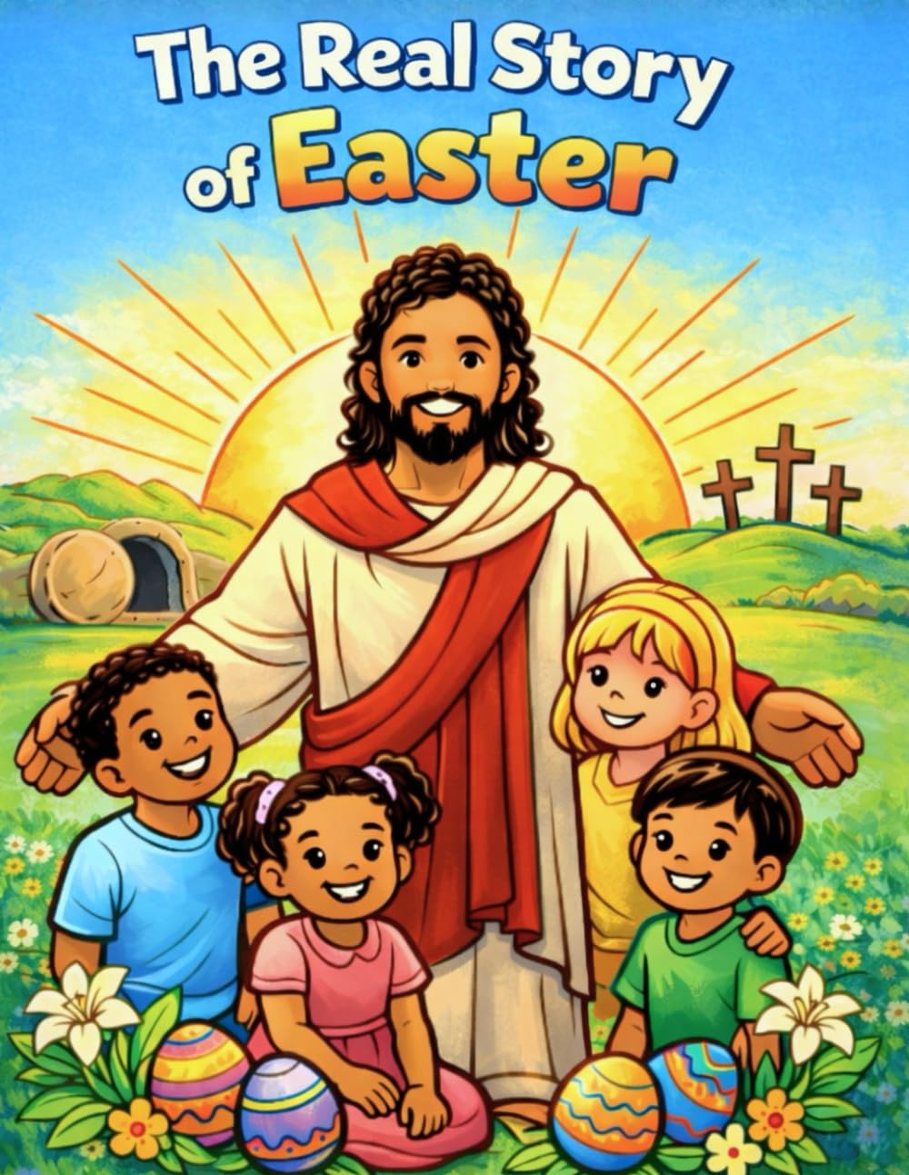 The Real Story of Easter Coloring Book