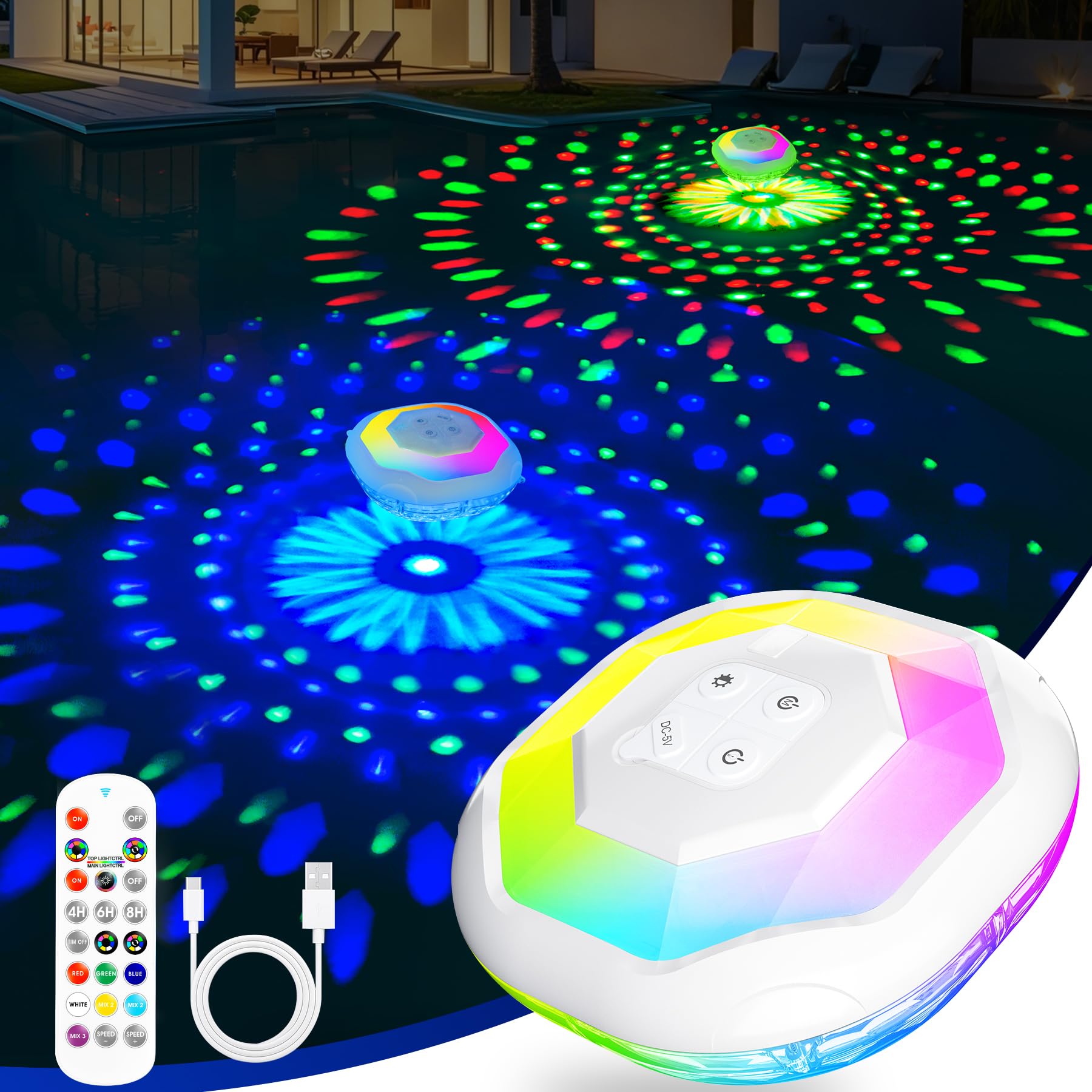 COOLWEST LED zwembadverlichting, 72 W RGBW onderwaterlicht vijververlichting IP68 waterdicht, zwembadlicht AC/DC 12 V onderwater voor aquariumzwembad tuinverlichting COOLWEST LED zwembadverlichting, 72 W RGBW onderwaterlicht vijververlichting IP68 waterdicht, zwembadlicht AC/DC 12 V onderwater voor aquariumzwembad tuinverlichting