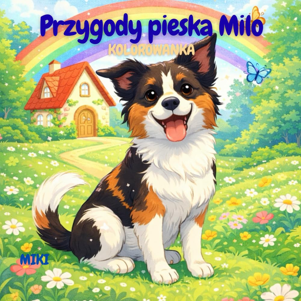 Przygody pieska Milo: Kolorowanki dla dzieci