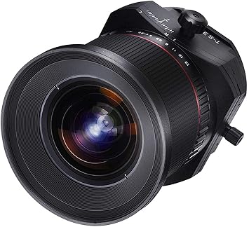 Samyang 885274 24 millimeters F3.5 Tilt Shift Lens for Nikon (Black)