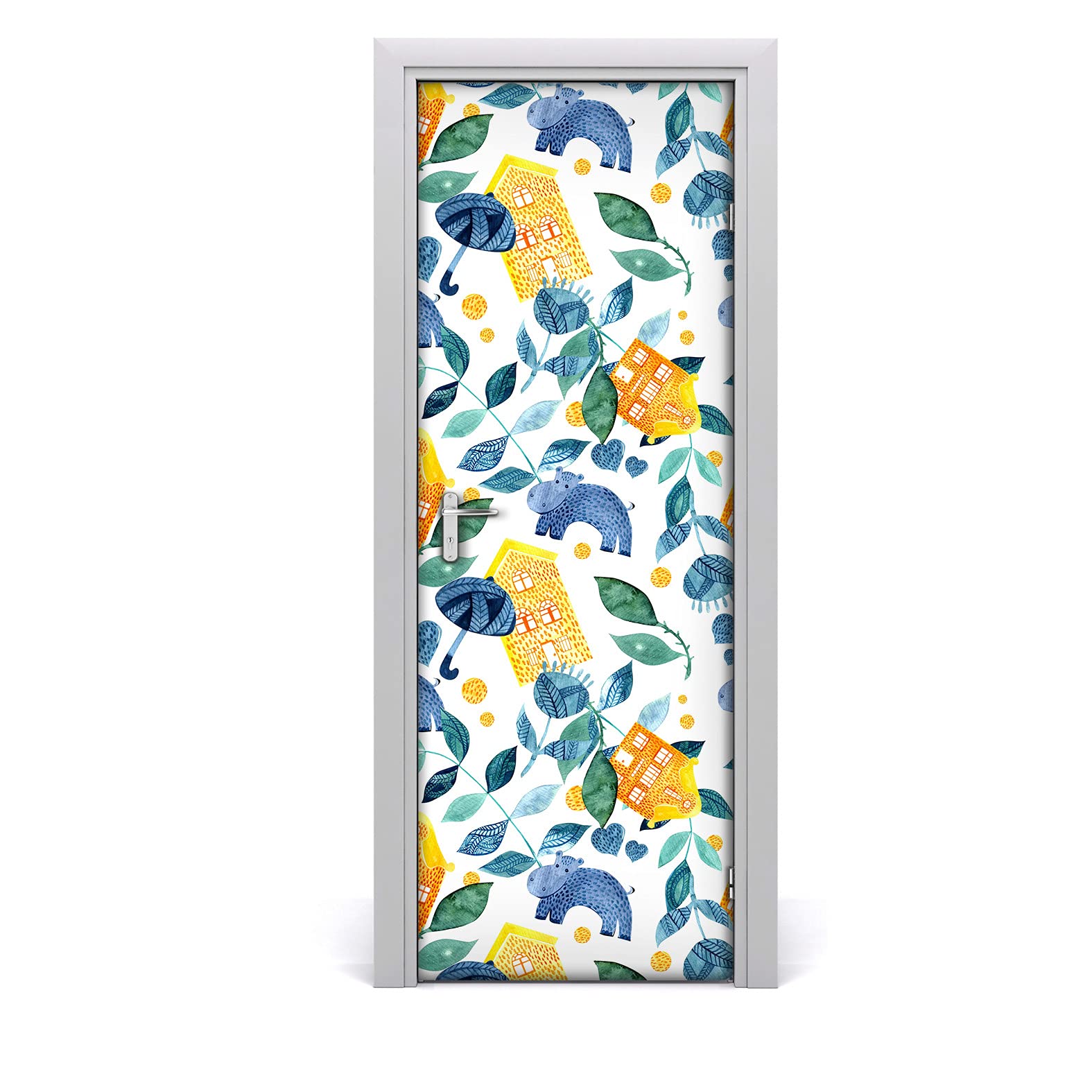 Vinilo decorativo para puertas 77x200 cm ideal para ocultar imperfecciones de madera