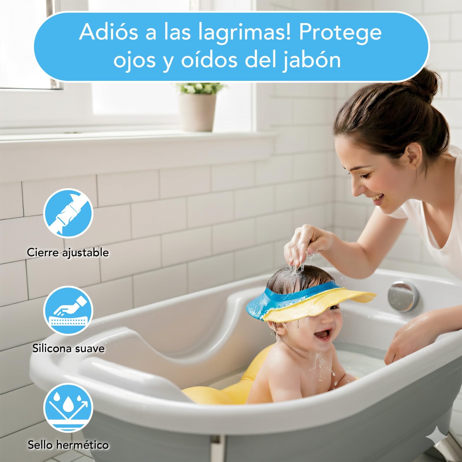 Bañera Bebe con Patas. Bañera Plegable Bebé Banheira con Soporte Bebe Cosas para Bebes Recien Nacidos Cojín Bañera Bañeras para Bebes Baño Lista Nacimiento Bebe Asiento Bañera