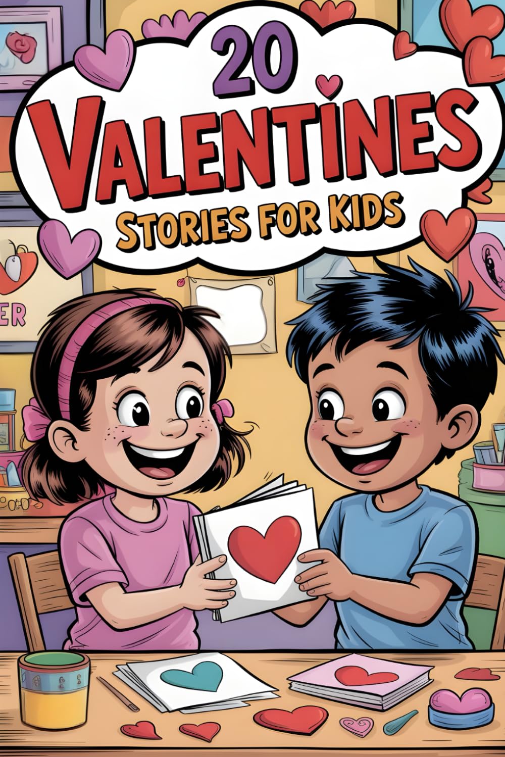 20 Valentines Stories for Kids: Inspiring Tales Helping Kids Discover that Love Grows Through Friendship and Caring for Yourself