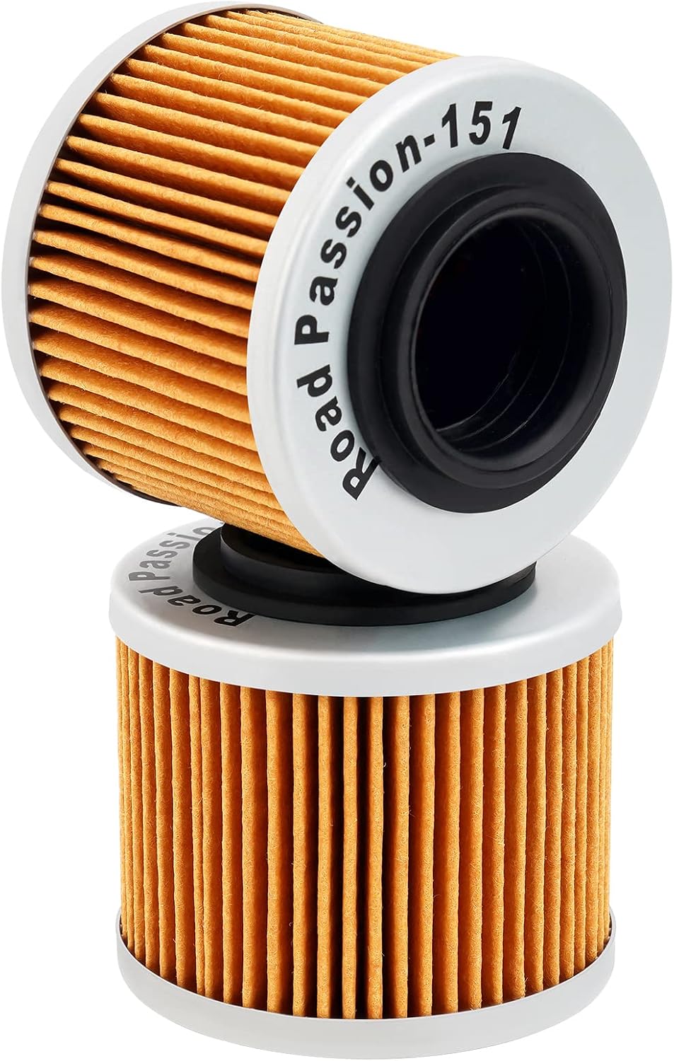 Road Passion High Performance Oil Filter Replacement for BMW F650CS ABS 652 2003 2004 2005 (pack of 2)