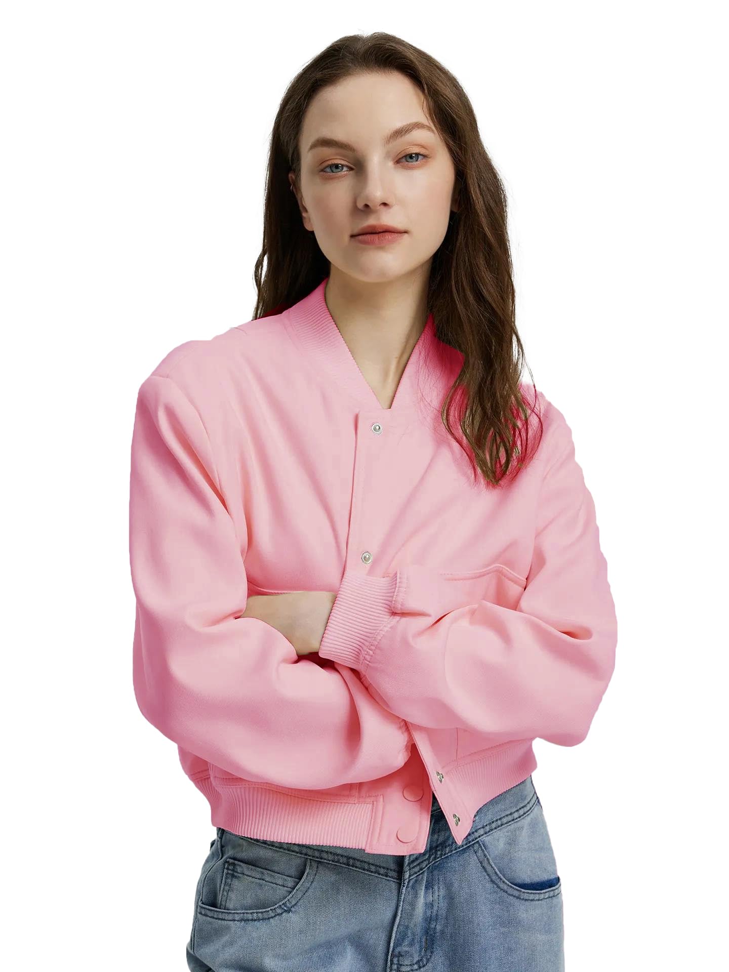 kotty Women's Fleece Solid Jacket-picture-28