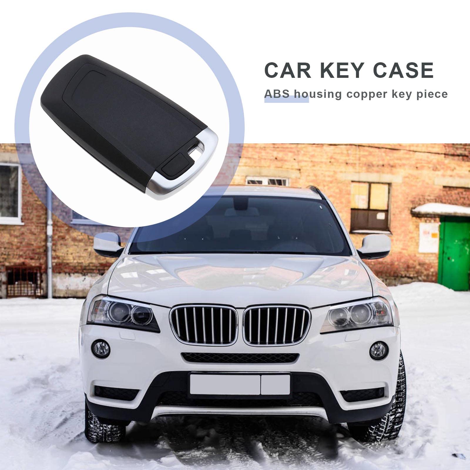 ECSiNG 2 custodie per chiavi auto a 3 pulsanti di ricambio per chiavi intelligenti e senza chiave, compatibili con VOLVO 850 960 C70 S40 S60 S70 S80 S90 V40 V70 V90 XC70