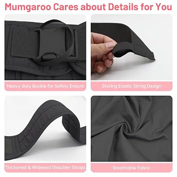 Baby Sling Carrier, Pure Cotton, Ergonomically Adjustable Baby Carrier Newborn to Toddler, Easy to Use, Portable, Ideal for 0-36 Months, Up to 33 lbs
