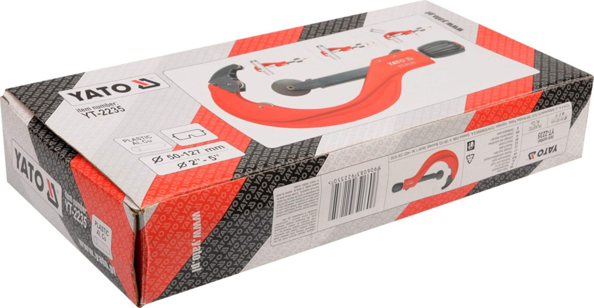 YATO YT-2235 - cortador de tubo velocidad