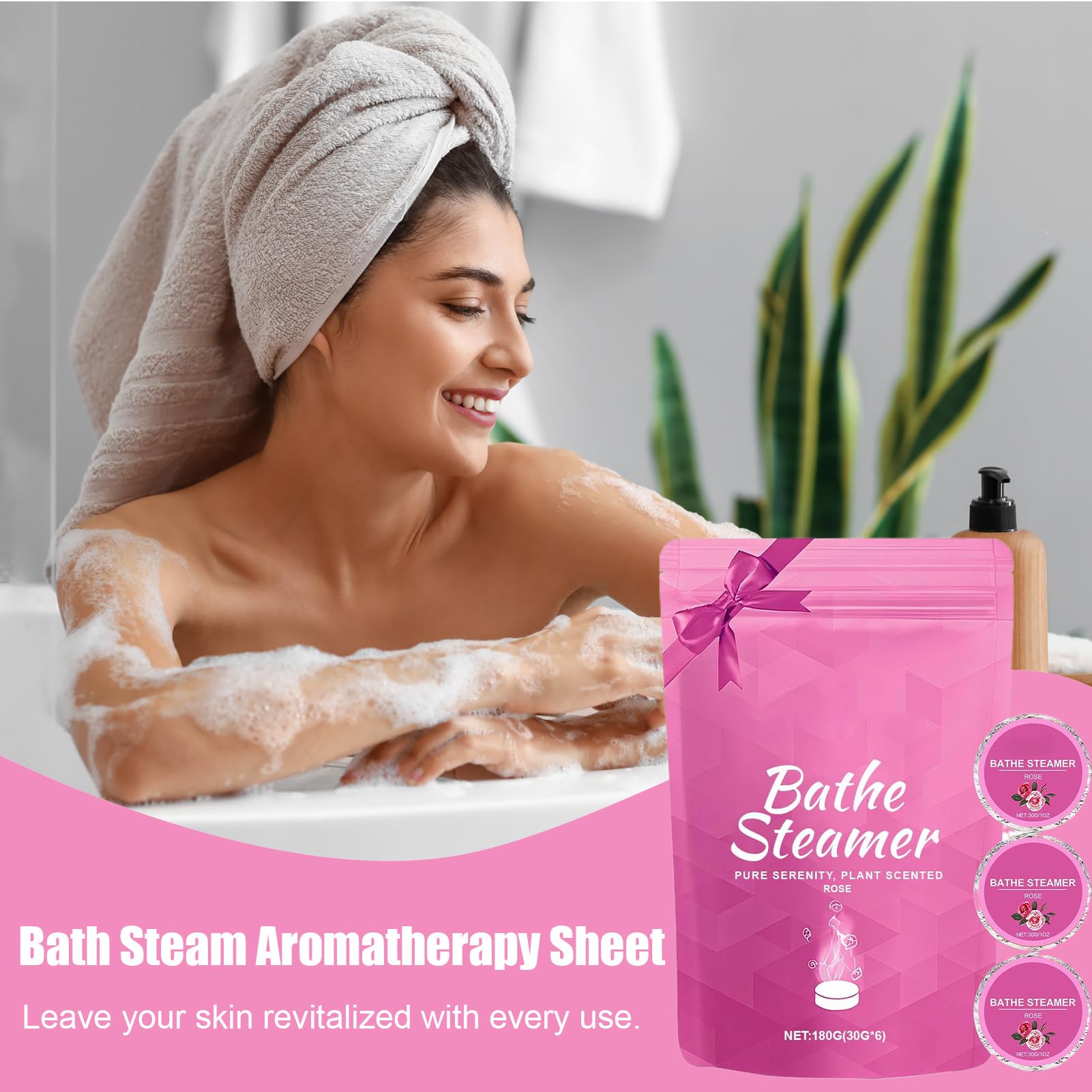 Duschtabletten – Stressentspannung, Dusche, Spa, Aromatherapie, langanhaltende Selbstpflege für Entspannung, Spa, Erwachsene, Morgen-, Nacht-, Meditations-, Yoga-Workout-, Hotel- und Zuhause