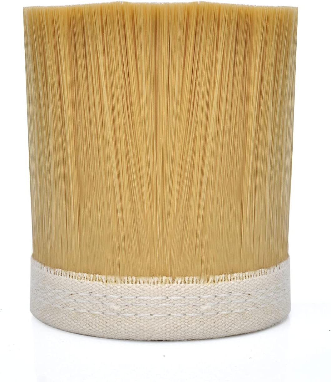 Daedalus CNC Dust Shoe Brush, 3.9" W, Golden