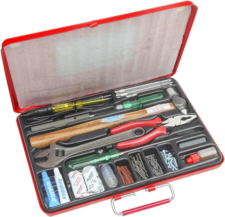1021 Steel Tool Box (Multicolour)
