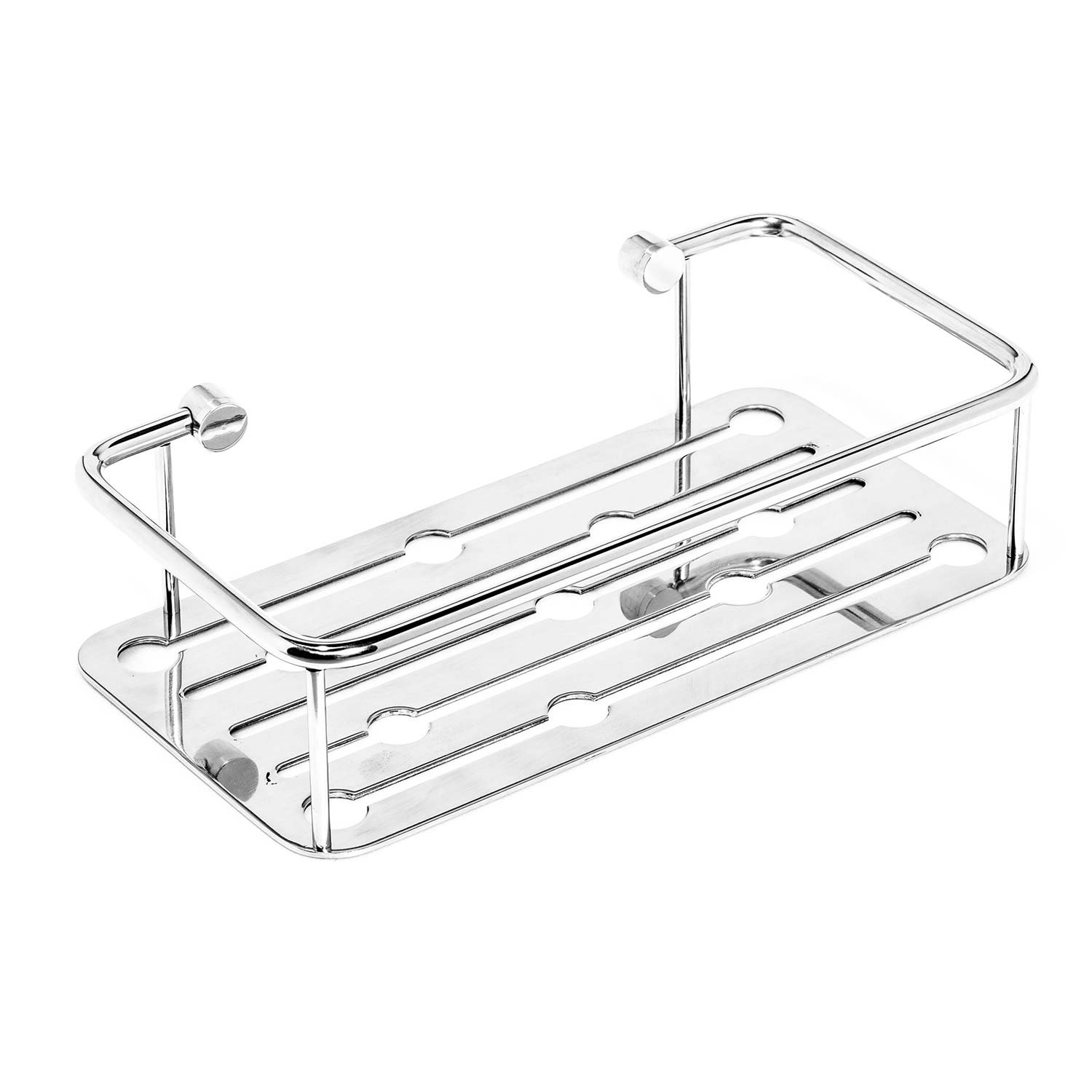 Metaform Eckiger Duschkorb Edelstahl Mod. Thin Line