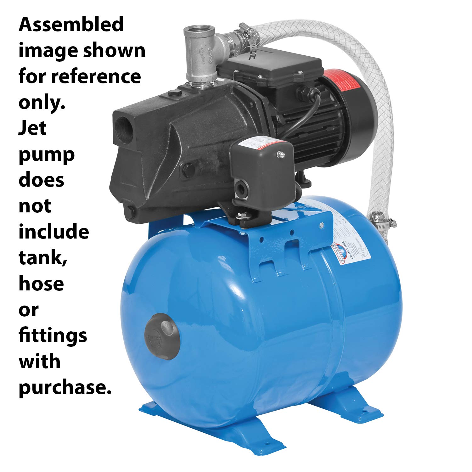 Superior Pump 94705 3/4 HP Gusseisen Flachbrunnen Strahlpumpe
