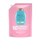 Renewing + Argan Oil of Morocco Shampoo Refill Pouch for Strong Healthy-Looking Hair, 36 Fl Oz