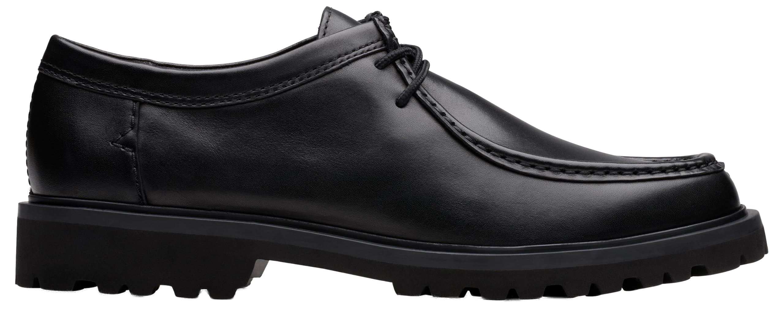 Clarks Premium Heren Steadwell Lace, Zwart Leer, 10.5 UK, leder, 43 EU Clarks Premium Heren Steadwell Lace, Zwart Leer, 10.5 UK, leder, 43 EU