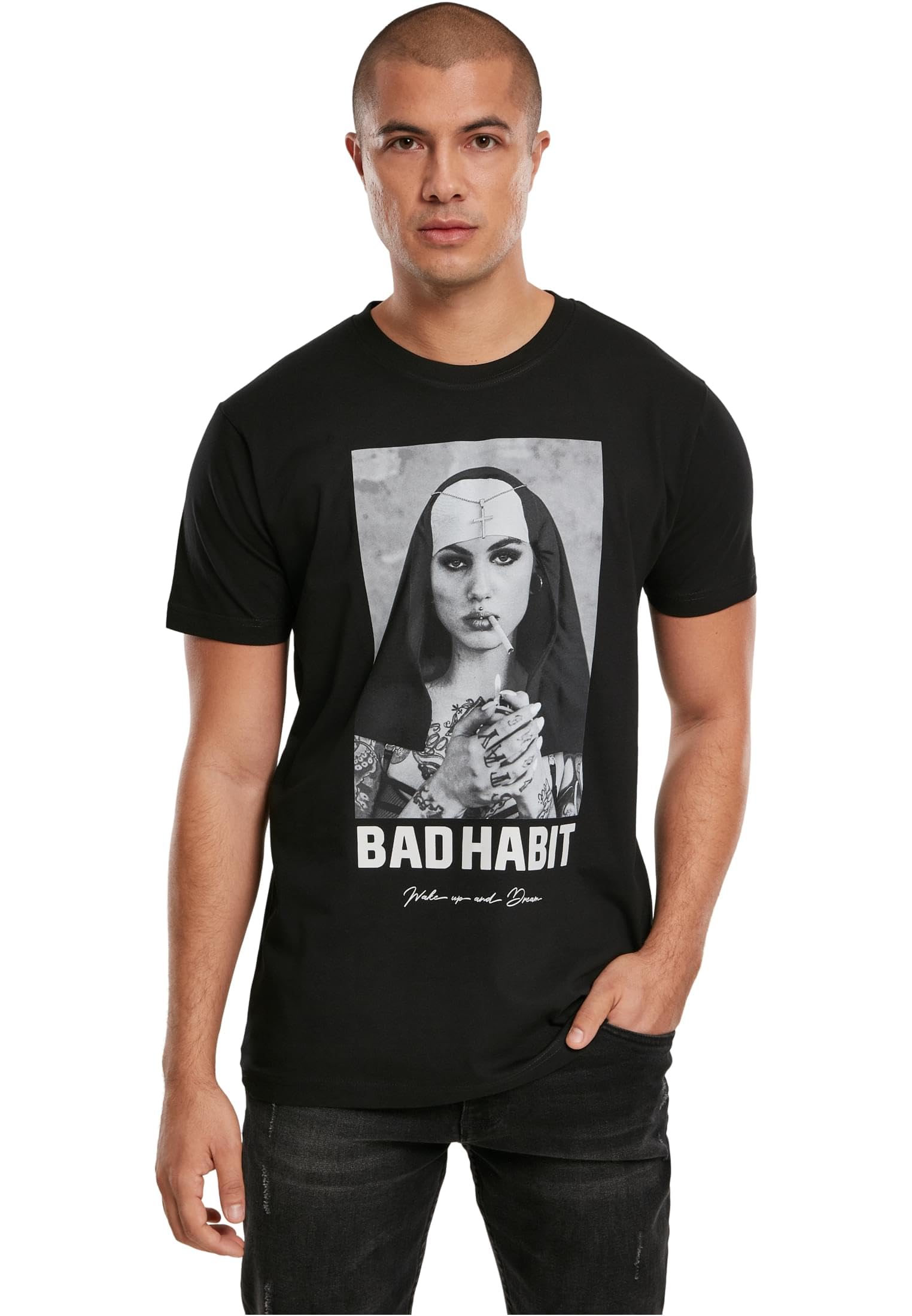 Mister Tee Herren Mt1282 Kap, Schwarz, XX-Large