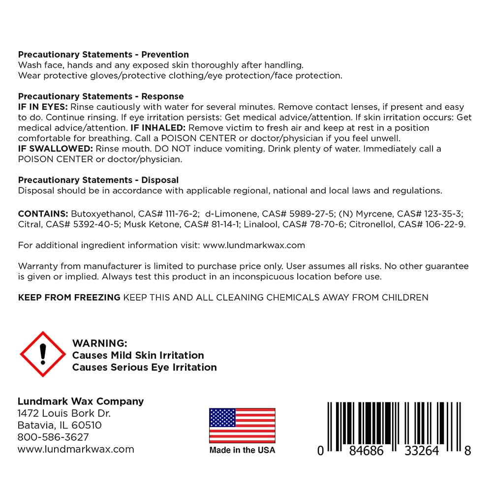 Lundmark Preferred General Purpose Cleaner, 1-Gallon, 3326G01-4