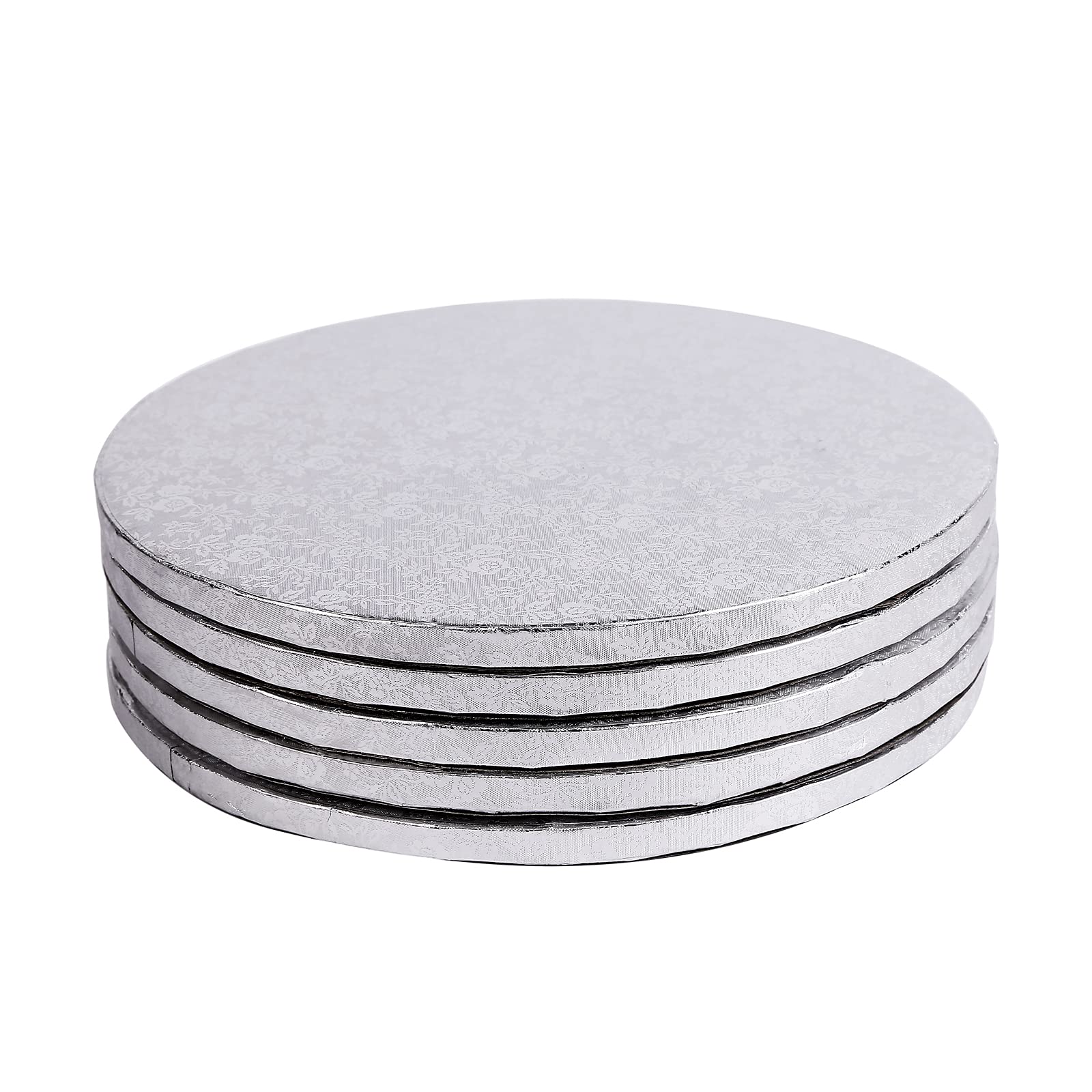 Plateaux à Gâteau Miss Bakery 30x40cm - Lot De 4, 12mm D'épaisseur, Noir