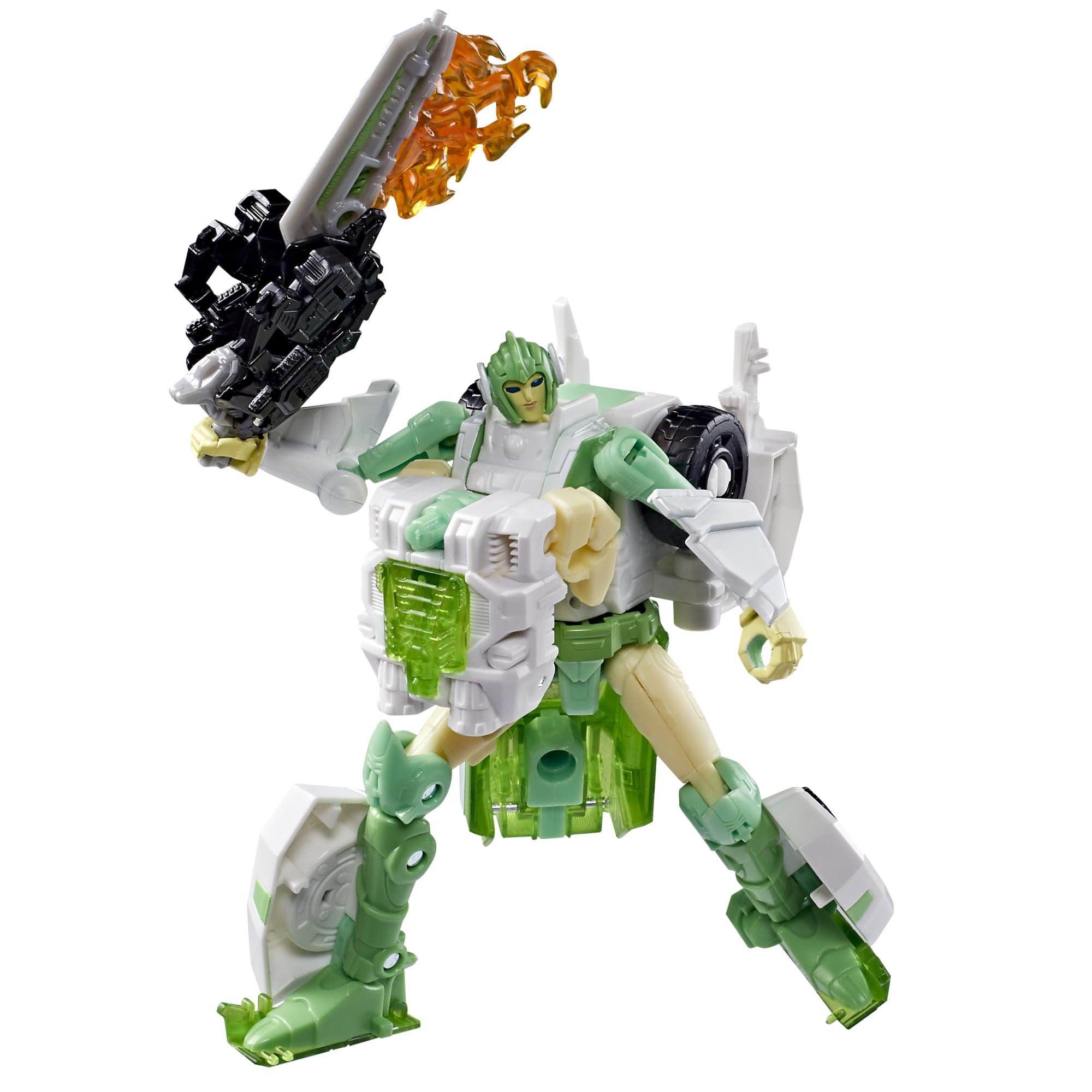 Transformers Generations War for Cybertron: Siege Deluxe-Klasse WFC-S15 Autobot Greenlight & Battle Masters Dazzlestrike, verwandelbare Action-Figuren (Skala 14 cm), Roboter-Spielzeuge ab 8 Jahren
