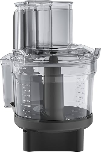 12-Cup Food Processor Attachment with SELF-DETECT, BPA-Free