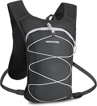 Hydration Backpack with 2L Hydration Bladder Lightweight Water Backpack Climbing Pouch for Hiking Hydration Pack for Running Cycling Hiking