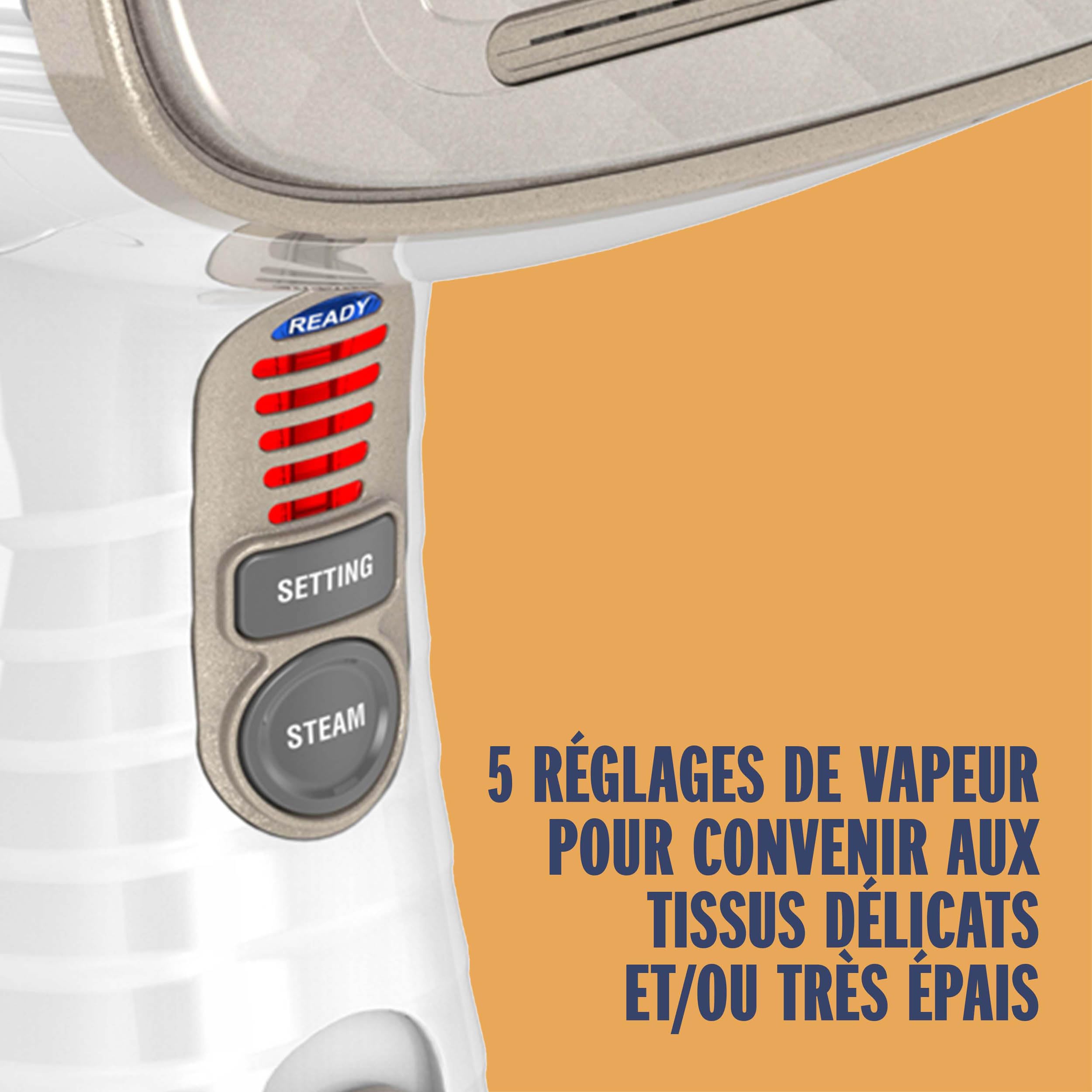 Conair - GS59XE - Défroisseur & fer à repasser à vapeur portable – Turbo Extreme Steam®- 1560W - Prêt en 40 secondes - 5 réglages de vapeur pour tous types de textiles - 4 accessoires inclus