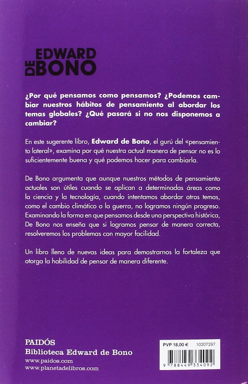 El pensamiento lateral: Manual de creatividad (Biblioteca Edward De Bono)