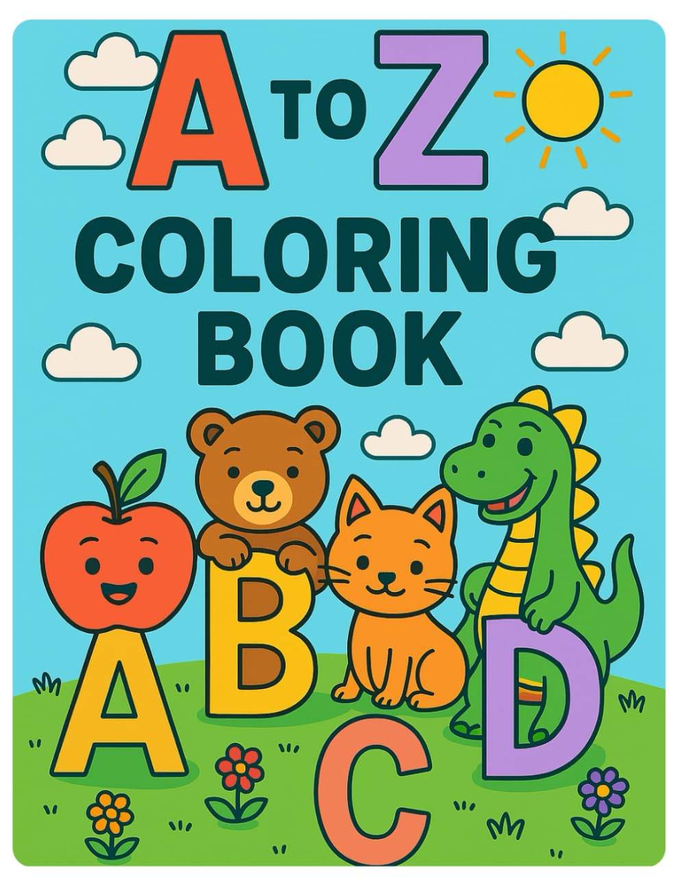 A to Z Coloring Worksheet