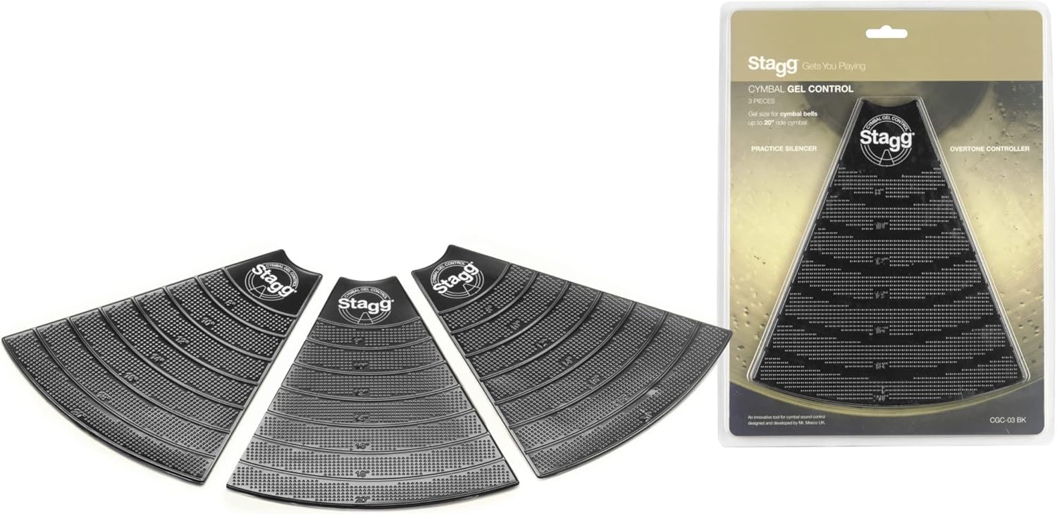 Stagg CGC-03 BK Gel Damper Pads for Cymbals