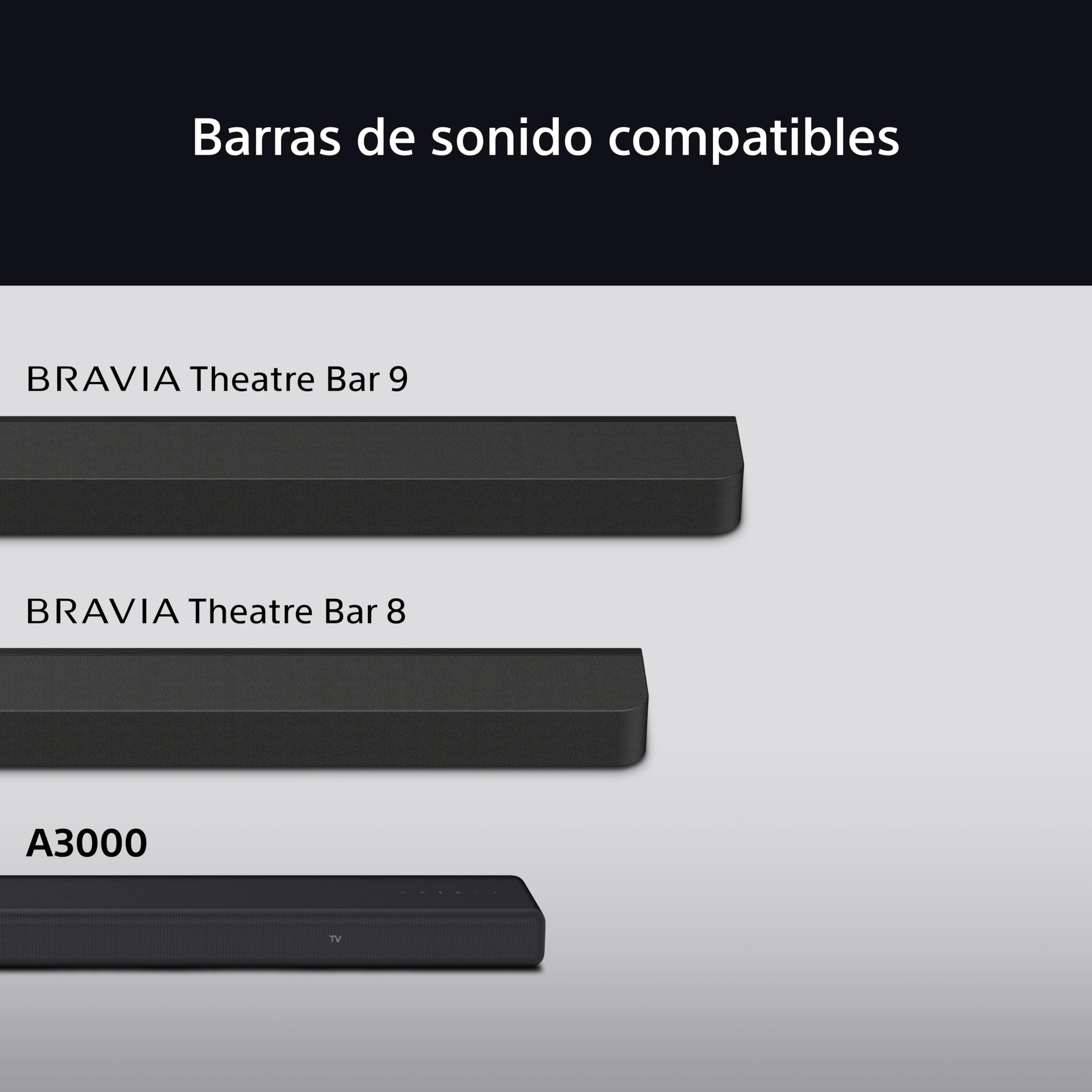 Sony BRAVIA Theatre SA-RS8 Altavoces Traseros inalámbricos, Sonido Surround,Spacial Mapping 360, Compatible con IMAX Enhanced,Funciona con Barras de Sonido y subwoofer, Fácil configuración y Control