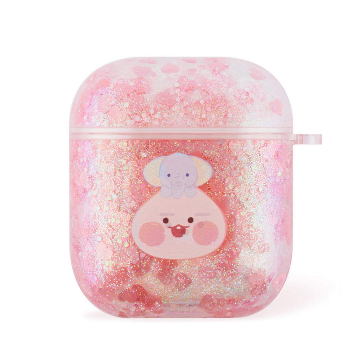 Amazon Com Kakao Friends Official Baby Dreaming Glitter Airpods Case Compatible With Apple Airpods Little Apeach Electronics