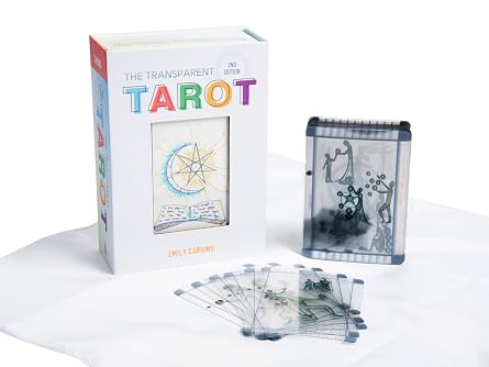 The Transparent Tarot 2nd Edition, Tarot Kit Box Set with 78 Cards and Guide Book