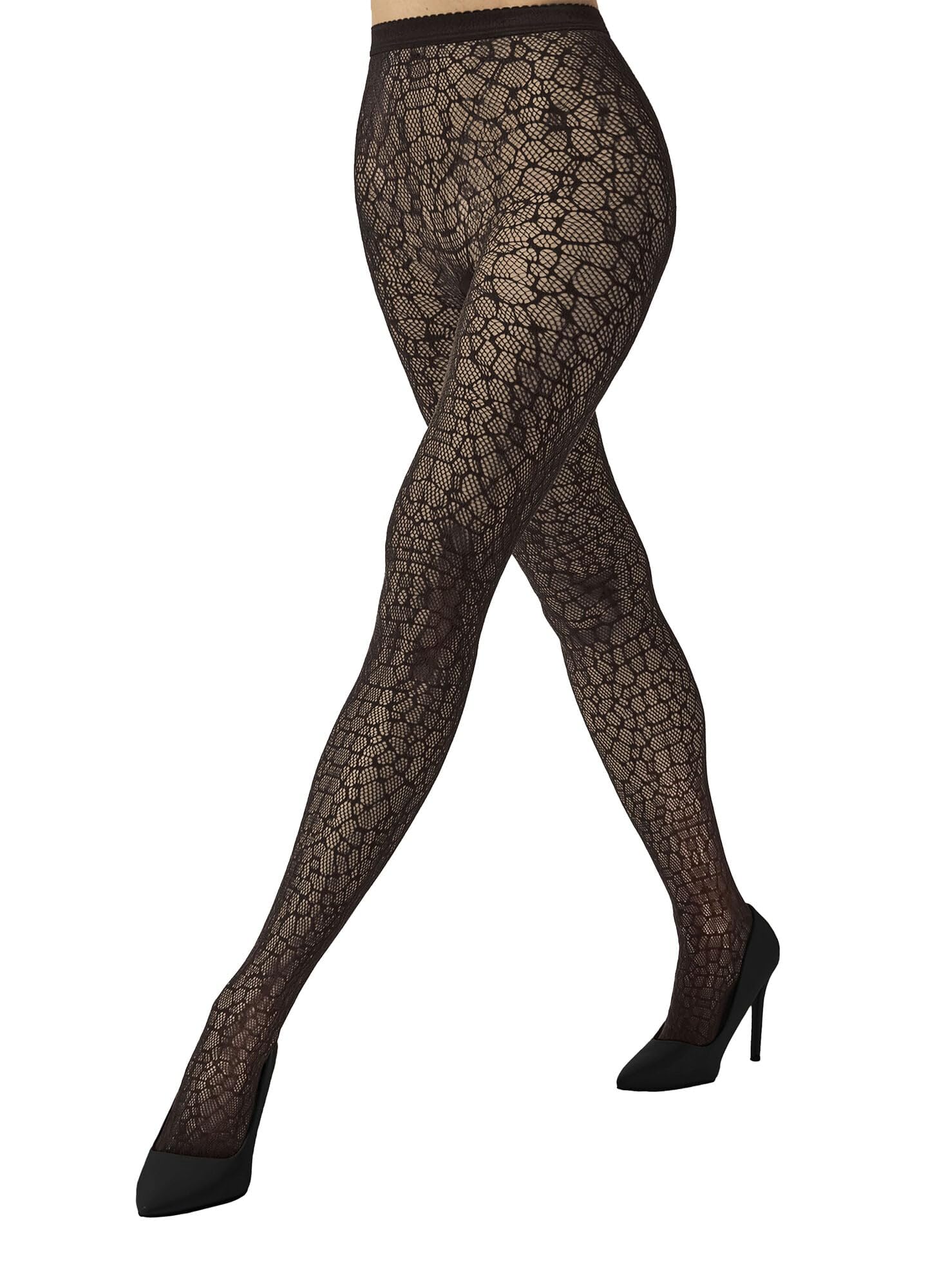 Wolford Netzstrumpfhose für Reptilien für Damen