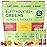 Keto Vitals Keto Electrolytes Plus Greens Superfood Powder Packets - 30 Servings Super Greens Powder Packets with Sugar Free Electrolytes for Hydration, Gut Health & Digestion - Green Drink Mix