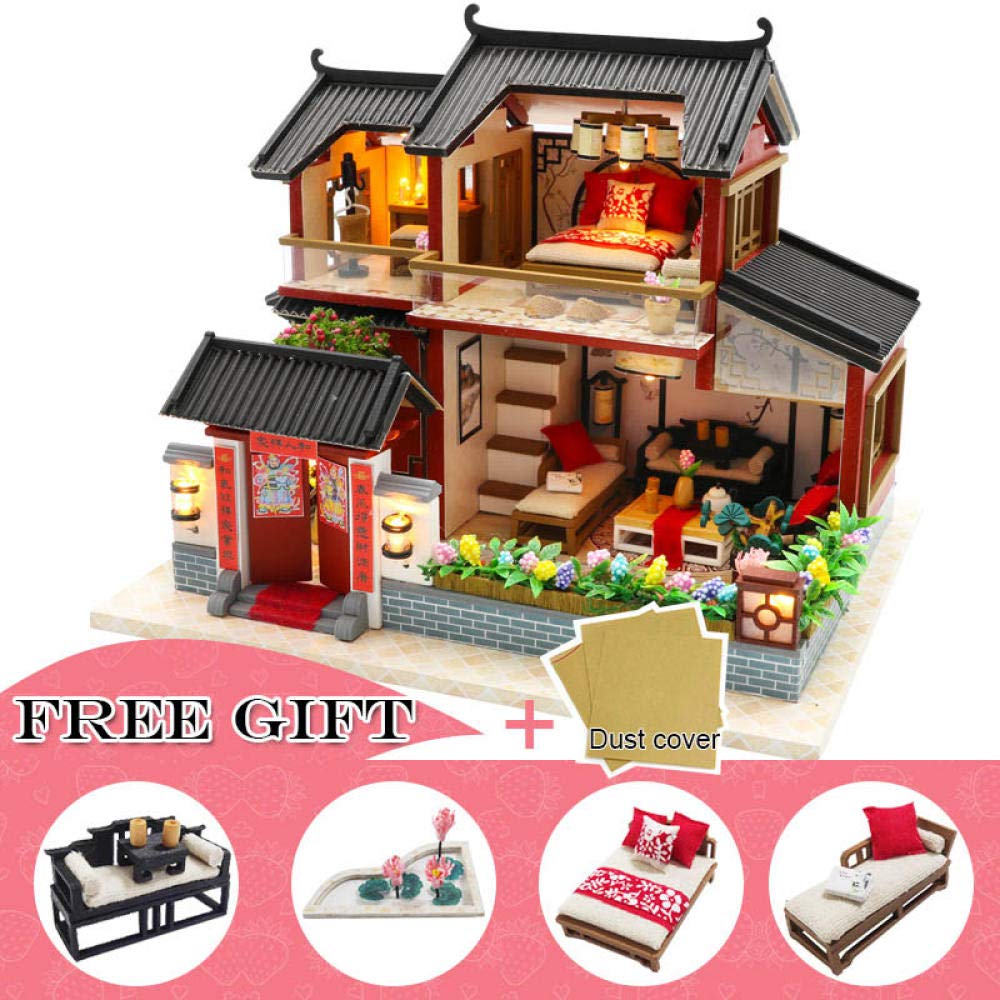 Amazon.co.jp: ドールハウス家具ミニチュアドールハウスDIY