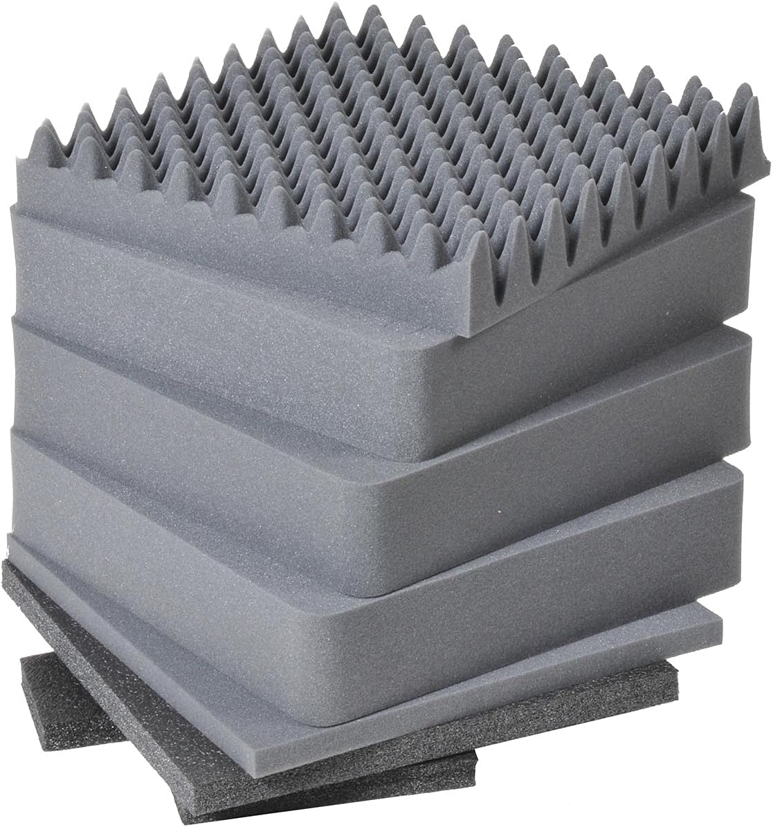 0341 Replacement Foam Kit, Original Protector Case Accessories, Compatible 0340 Cube Case, Colour: Black