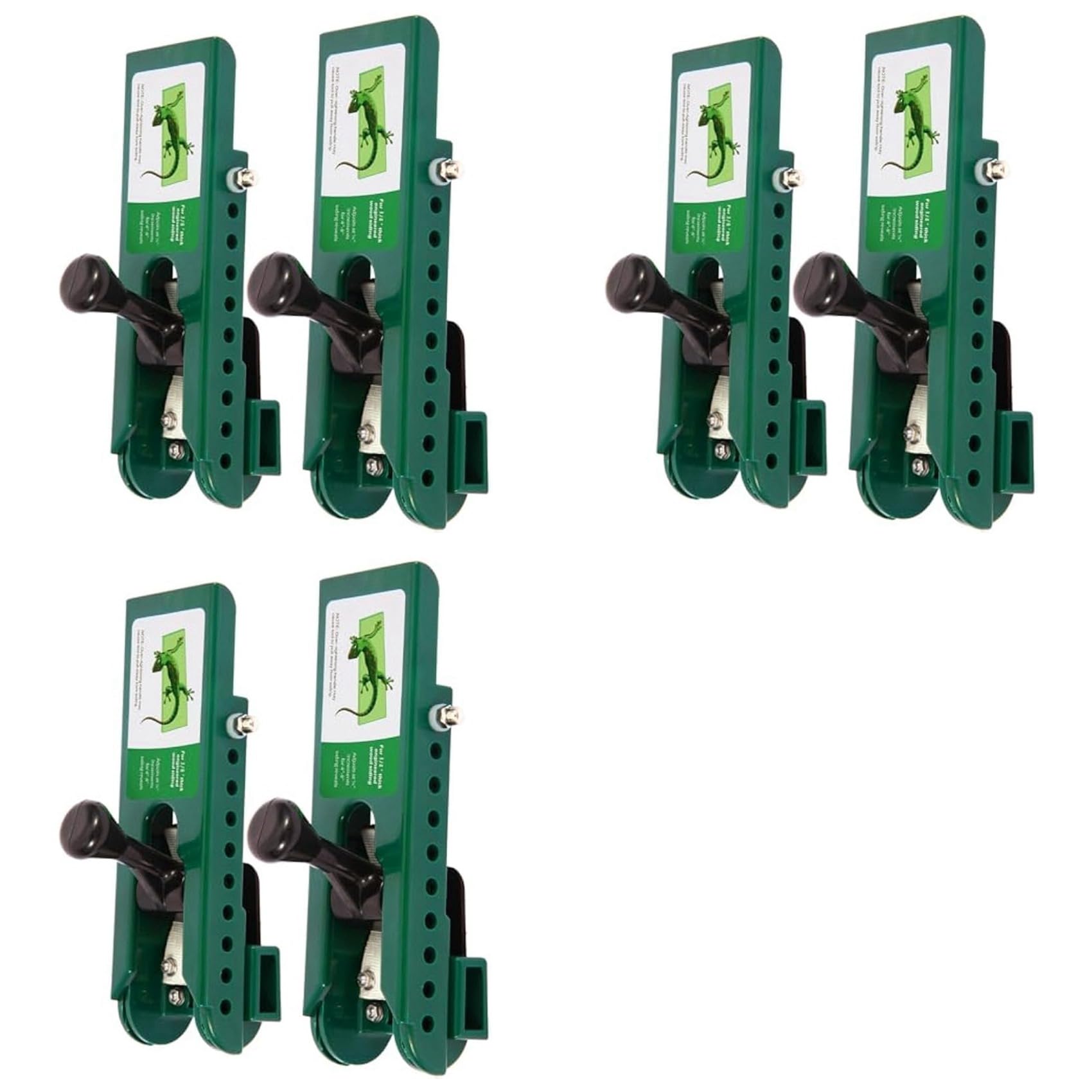 Strumenti per L'Installazione di Rivestimenti In Fibrocemento - Calibro di Sovrapposizione Compatibile con 3/8 Pollice con Rivelazioni Regolabili, Confezione da 6