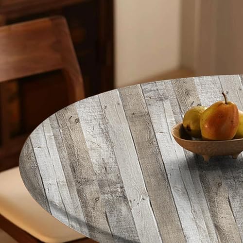 Miniatura 2 de LXCREAT Papel tapiz de madera sintética, papel tapiz de tablones de madera, papel de contacto de grano de madera decorativo para revestimiento de