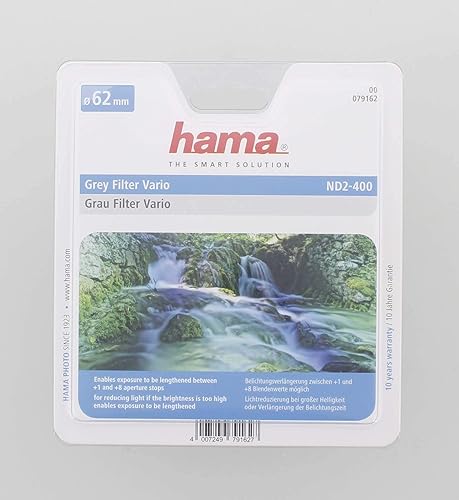 Miniatura 6 de Hama 79155 - Filtro de densidad neutra variable (2.165 in), color negro