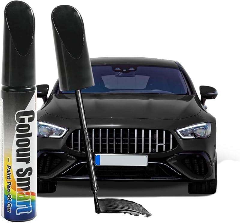 Générique Stylo de Réparation des Rayures Voiture 2026 - Retouche Peinture Universel pour Carrosserie, Anti-Rayure pour Moto, Camion et SUV, Réparation Rapide et Facile (Noir, 1PCS)