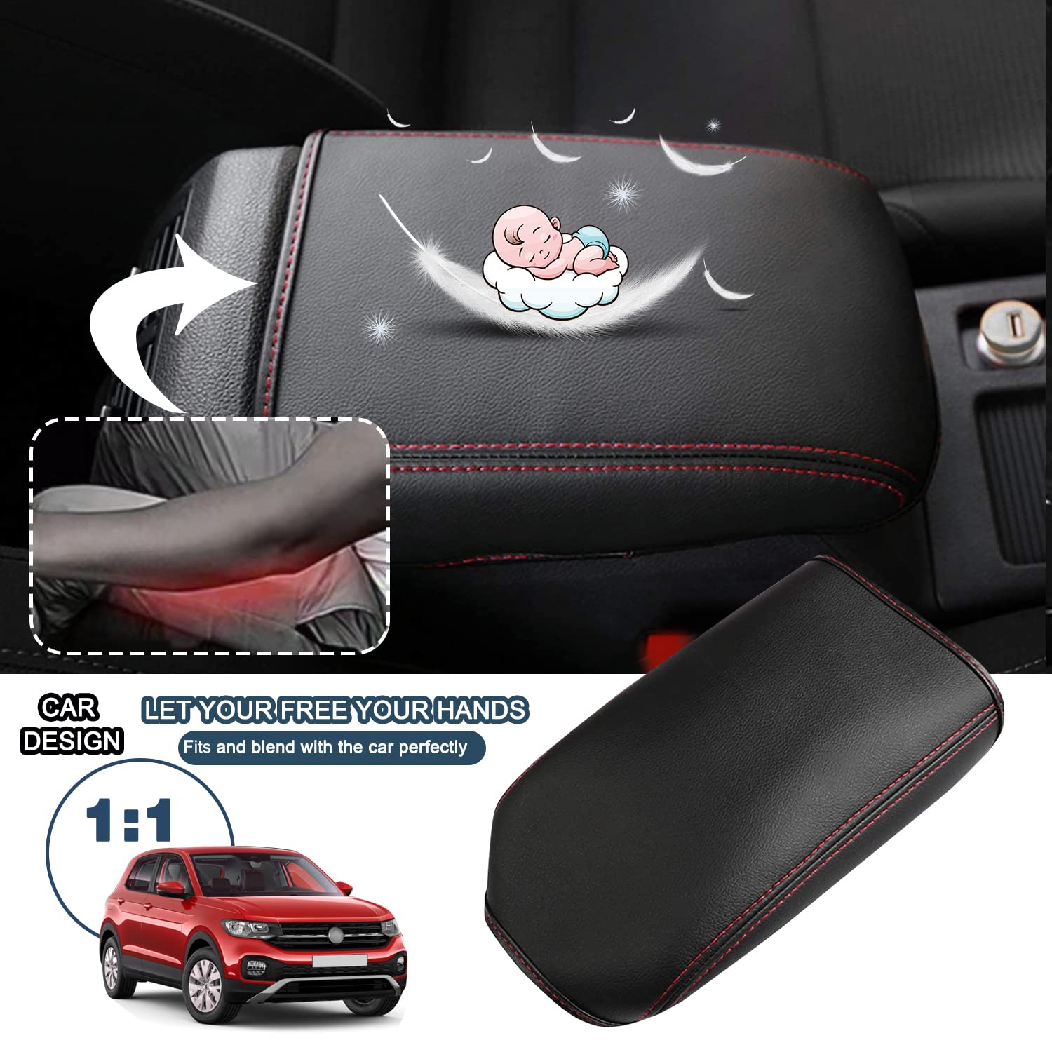 Peugeot 2008 (2013-2019) Armrest - Comfort And Style Enhancement