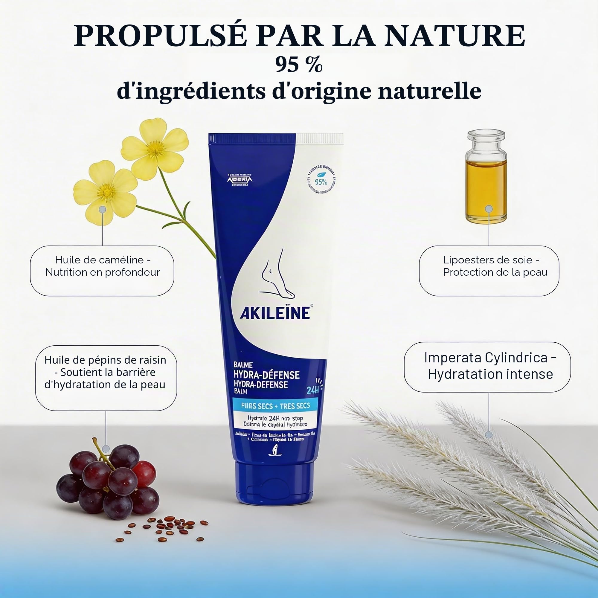 AKILEÏNE® - BAUME HYDRA-DÉFENSE – 125ml
