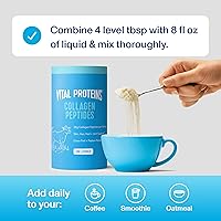 Vista 8 de Vital Proteins Péptidos de colágeno en polvo, promueve la salud del cabello, las uñas, la piel, los huesos y las articulaciones, sin sabor 9.33 onzas