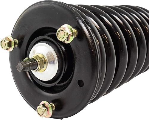 Miniatura 762 de TRQ Kit de suspensión delantera, conjunto de amortiguadores y resortes, barra estabilizadora, enlace estabilizador compatible con Chevrolet