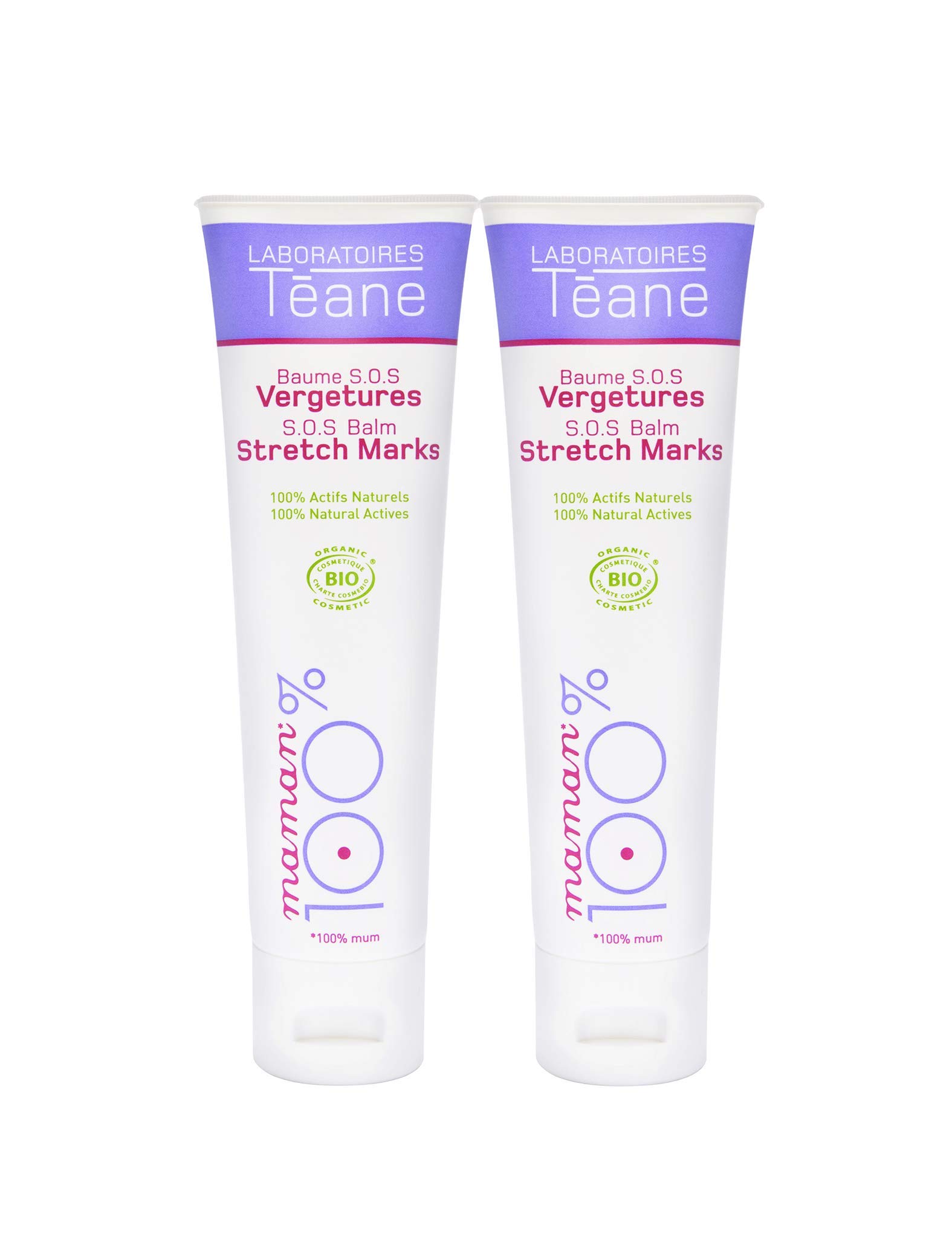Duet balsamu SOS Rozstępy - Naprawa i łagodzenie rozstępów - 2x100ml - Laboratoria Tashan